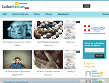 Tablet Screenshot of carbomedicus.pl